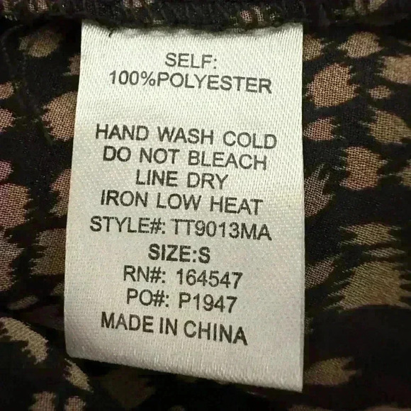 Flawless Leopard Print Women's Shirt (326) - Picture 10 of 11